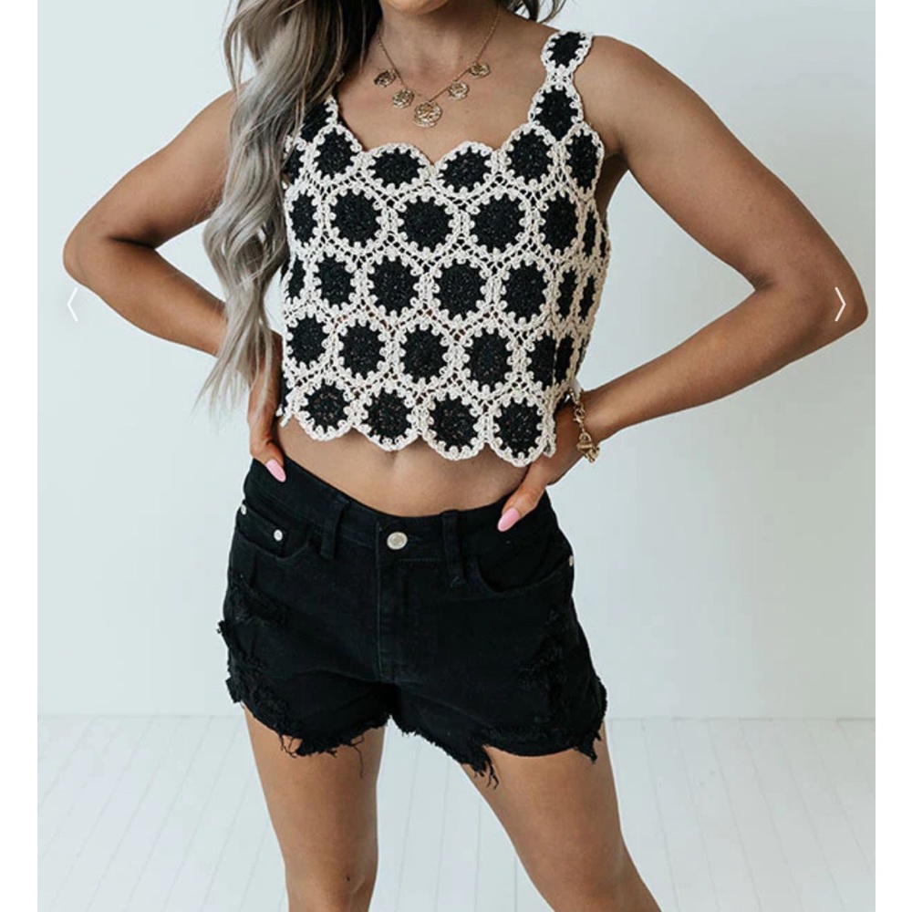 Crochet tank top